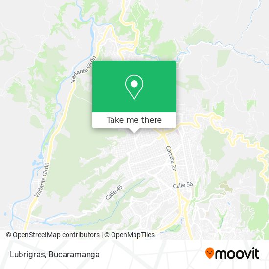 Mapa de Lubrigras