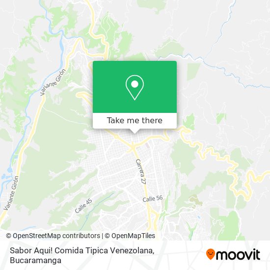 Sabor Aqui! Comida Tipica Venezolana map