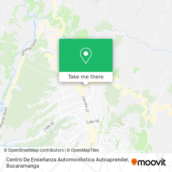 Mapa de Centro De Enseñanza Automovilistica Autoaprender