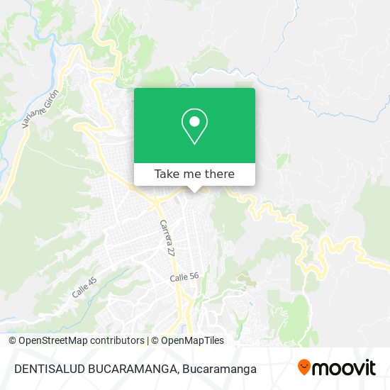 DENTISALUD BUCARAMANGA map