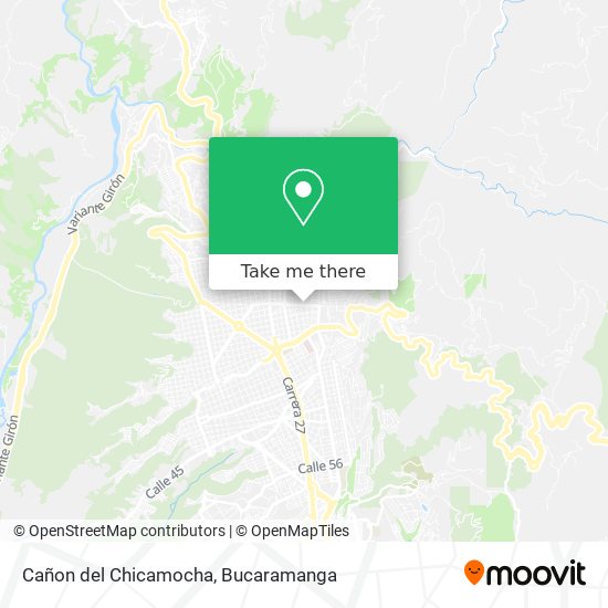 Cañon del Chicamocha map