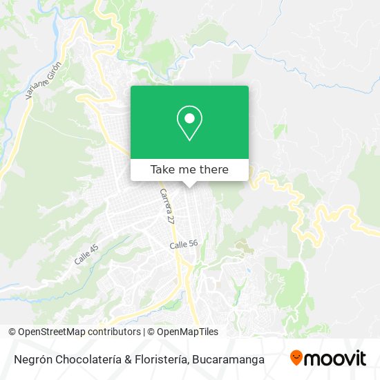 Negrón Chocolatería & Floristería map
