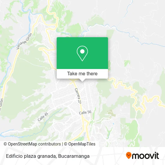 Edificio plaza granada map