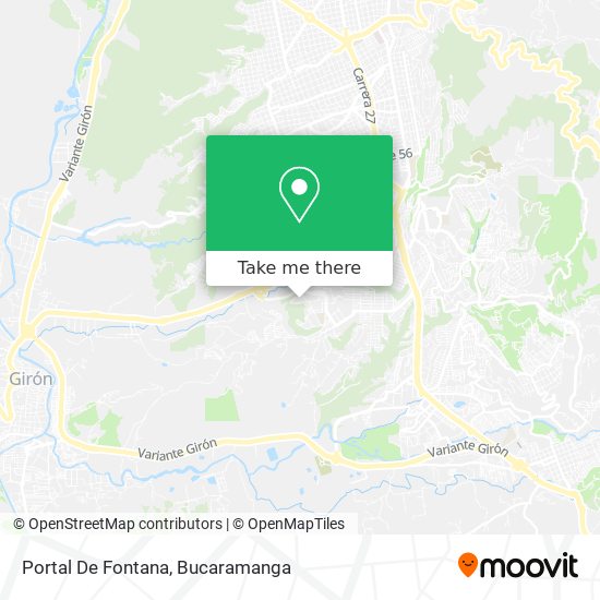 Mapa de Portal De Fontana