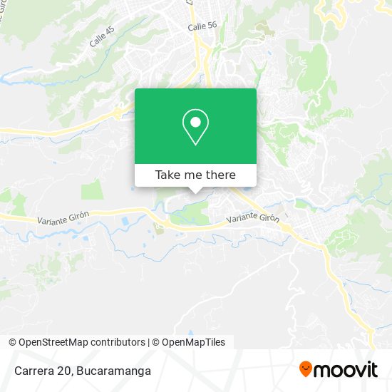 Mapa de Carrera 20