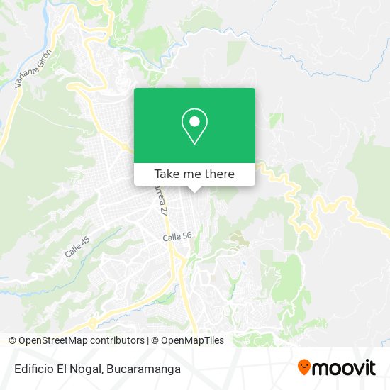 Mapa de Edificio El Nogal