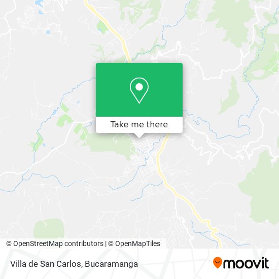 Villa de San Carlos map