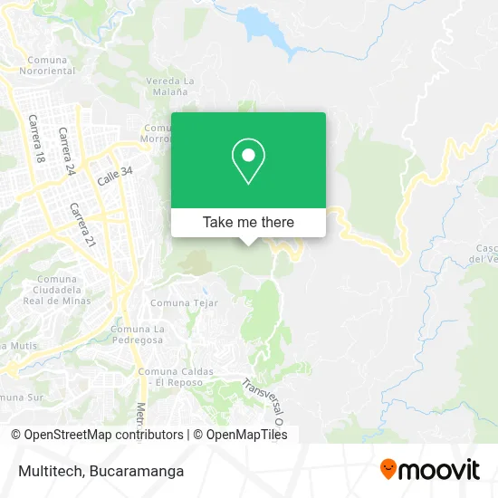 Multitech map