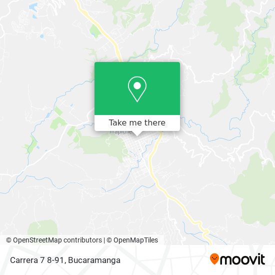 Mapa de Carrera 7 8-91