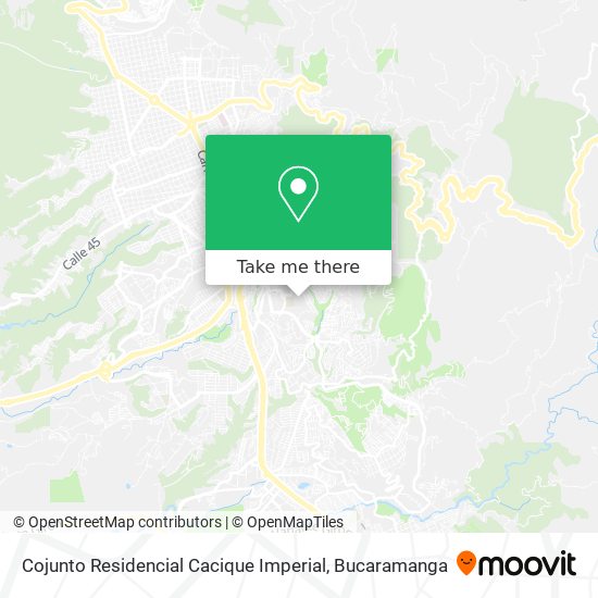 Cojunto Residencial Cacique Imperial map