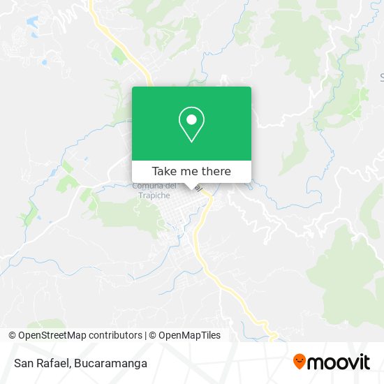 San Rafael map