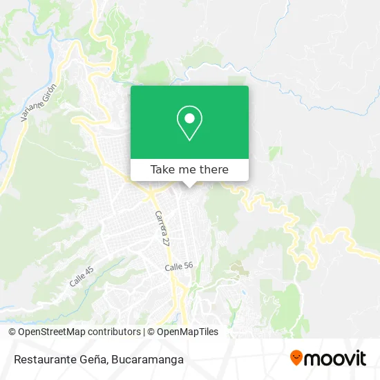 Restaurante Geña map