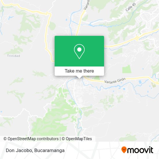 Mapa de Don Jacobo