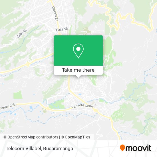 Mapa de Telecom Villabel