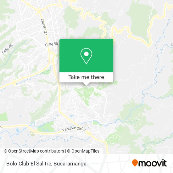 Bolo Club El Salitre map