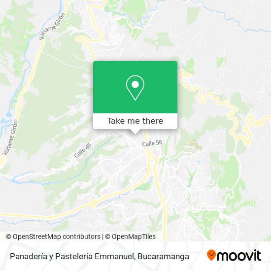 Panadería y Pastelería Emmanuel map