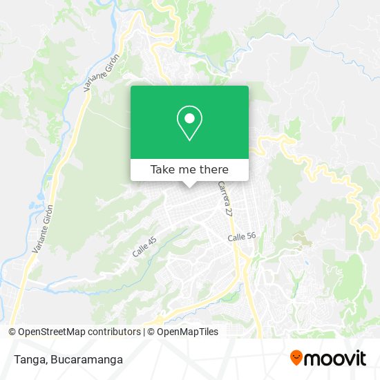 Mapa de Tanga