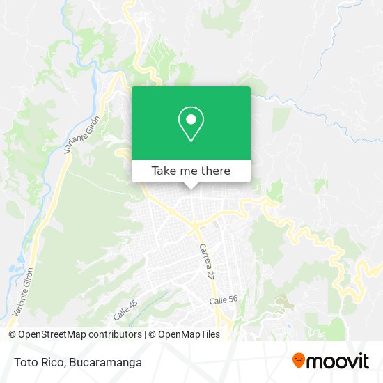 Mapa de Toto Rico