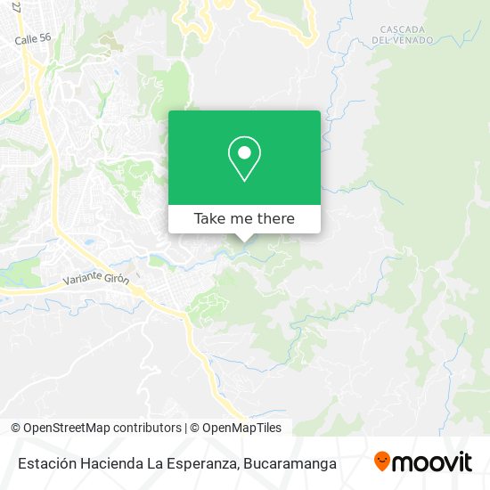 Estación Hacienda La Esperanza map