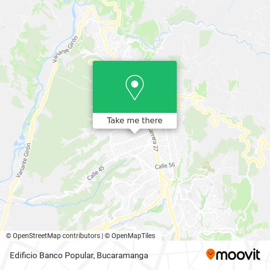 Edificio Banco Popular map