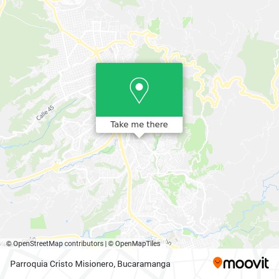 Parroquia Cristo Misionero map