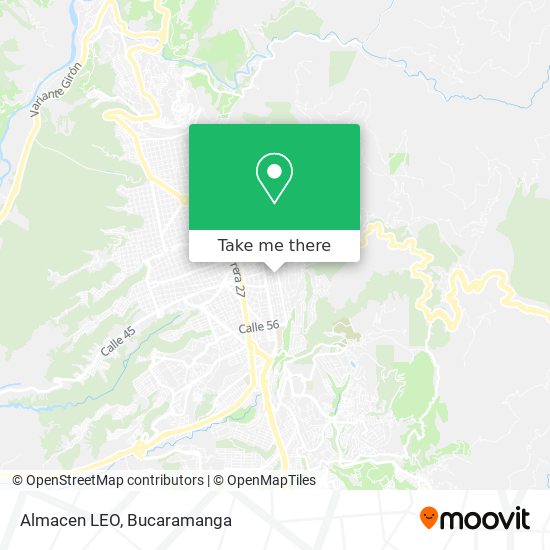 Mapa de Almacen LEO