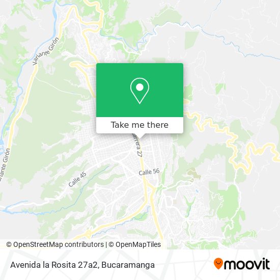 Avenida la Rosita 27a2 map