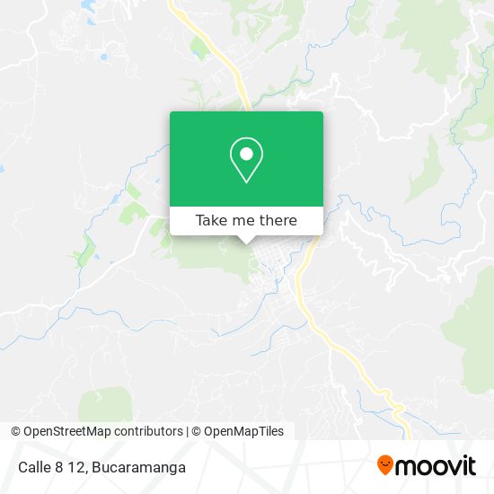 Mapa de Calle 8 12