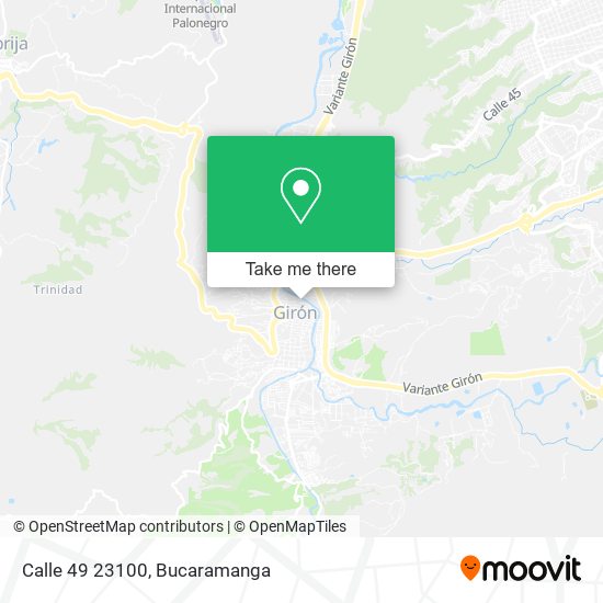 Mapa de Calle 49 23100