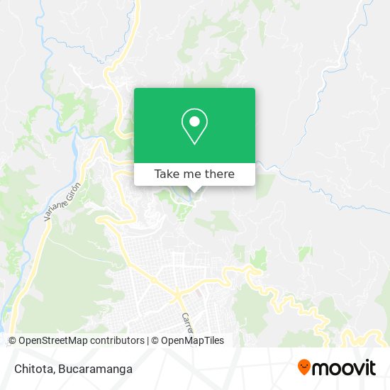 Mapa de Chitota