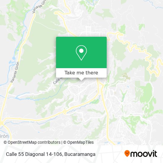 Calle 55 Diagonal 14-106 map