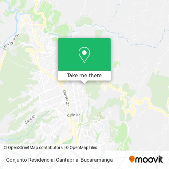 Conjunto Residencial Cantabria map