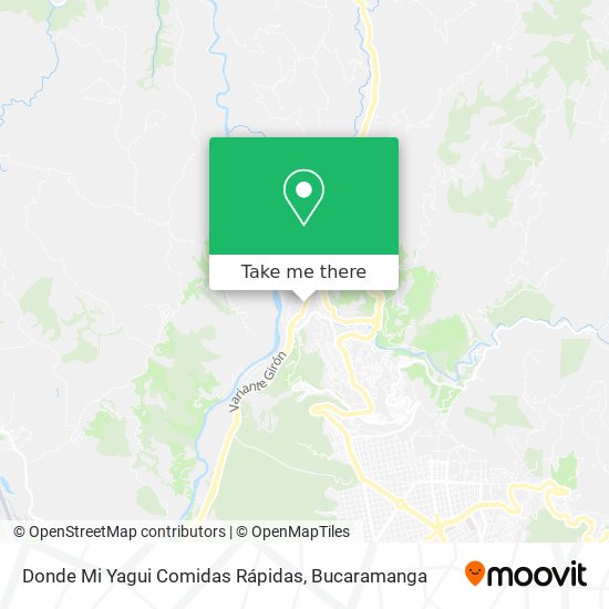 Donde Mi Yagui Comidas Rápidas map