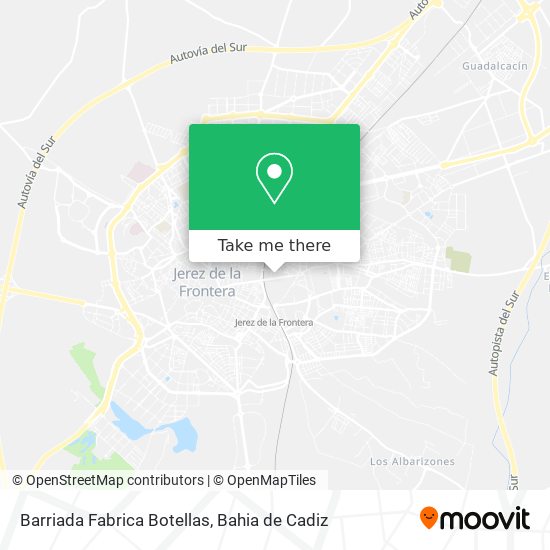 Barriada Fabrica Botellas map