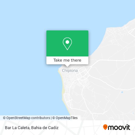 Bar La Caleta map