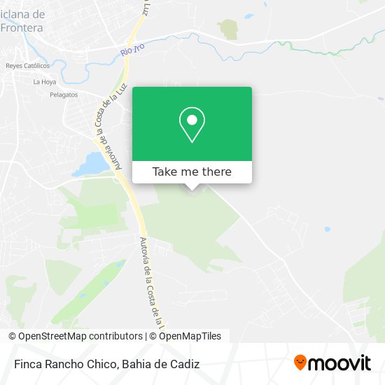 Finca Rancho Chico map