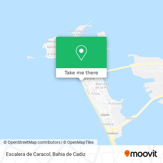 Escalera de Caracol map
