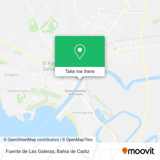 Fuente de Las Galeras map