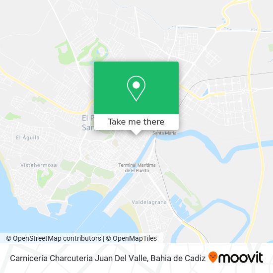 Carnicería Charcuteria Juan Del Valle map