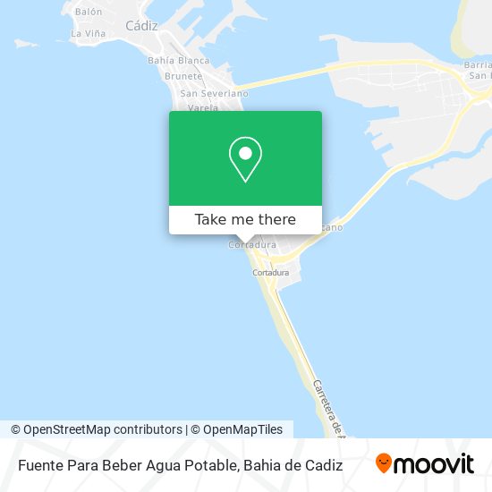 Fuente Para Beber Agua Potable map