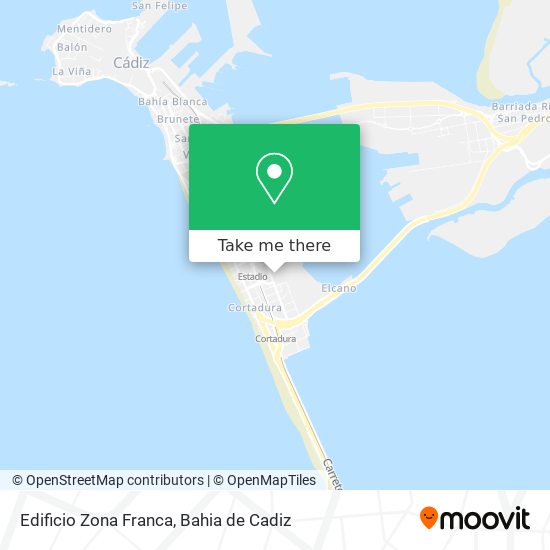 Edificio Zona Franca map