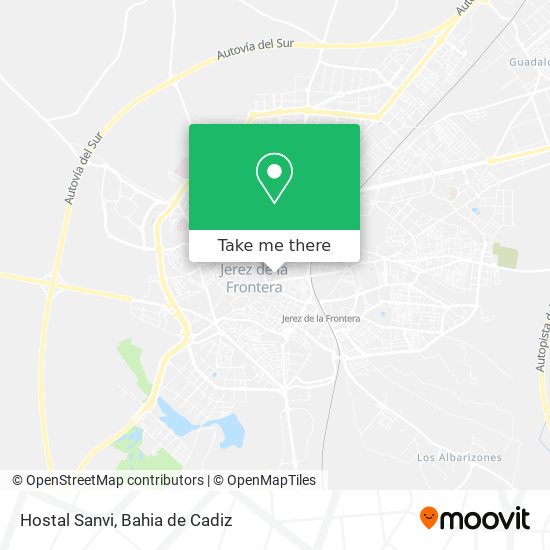 Hostal Sanvi map