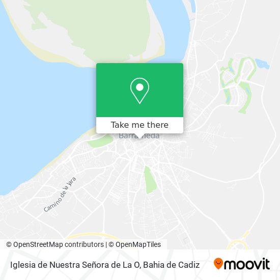 Iglesia de Nuestra Señora de La O map