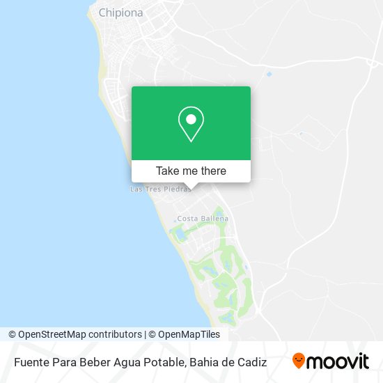 Fuente Para Beber Agua Potable map