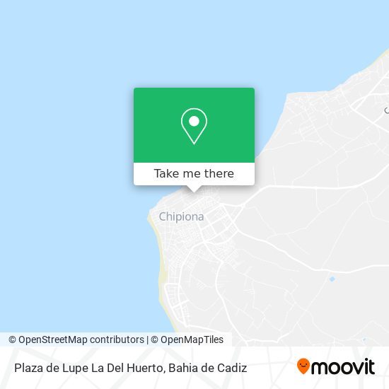 Plaza de Lupe La Del Huerto map