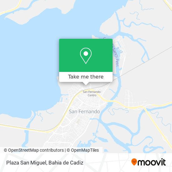 Plaza San Miguel map