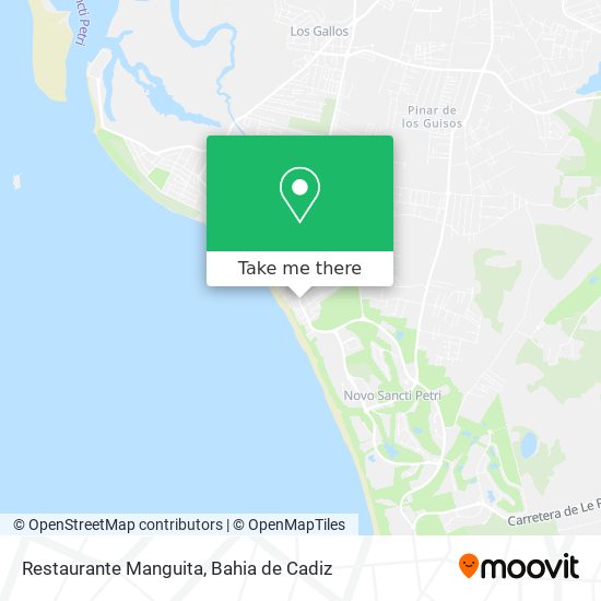 Restaurante Manguita map