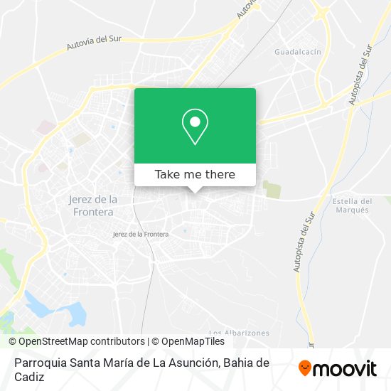 mapa Parroquia Santa María de La Asunción