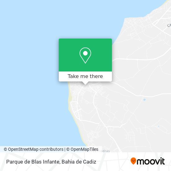 Parque de Blas Infante map