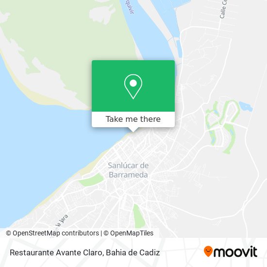 Restaurante Avante Claro map